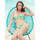 Vêtements Femme Maillots de bain séparables Lisca Bas maillot slip de bain à nouettes Manila Vert