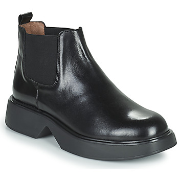 Chaussures Femme Boots Wonders B-8204 Noir