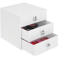 Maison & Déco Malles / coffres de rangements Idesign - Interdesign Organisateur 3 tiroirs Blanc