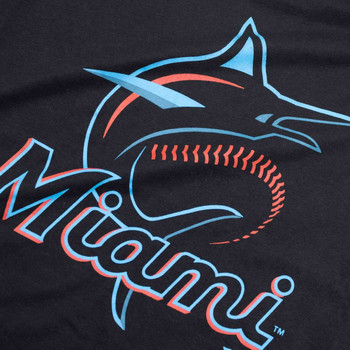 Fanatics T-Shirt MLB Miami Marlins Fana Multicolore