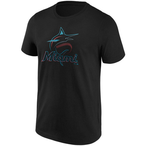 Vêtements Lustres / suspensions et plafonniers Fanatics T-Shirt MLB Miami Marlins Fana Multicolore
