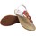 Chaussures Femme Multisport Porronet Sandale dame  2802 blanc Rouge