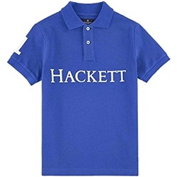 Vêtements Garçon T-shirts manches courtes Hackett  Bleu