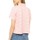 Vêtements Femme Polos manches courtes Tommy Jeans Polohemd stripe Rose