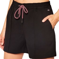 Vêtements Femme houndstooth Shorts / Bermudas Tommy Jeans Classic sport Noir