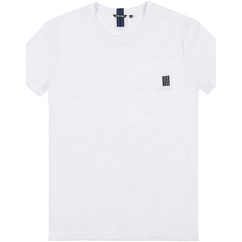 Vêtements Homme T-shirts manches courtes Antony Morato MMKS01910 FA100084 Blanc