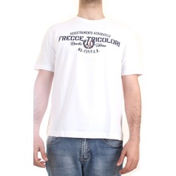 Vêtements Homme T-shirts manches courtes Aeronautica Militare 221TS1952J537 T-Shirt/Polo homme Blanc
