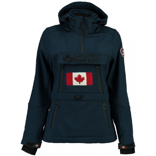 Vêtements Femme Vestes de survêtement Canadian Peak Veste Softshell Toka Marine