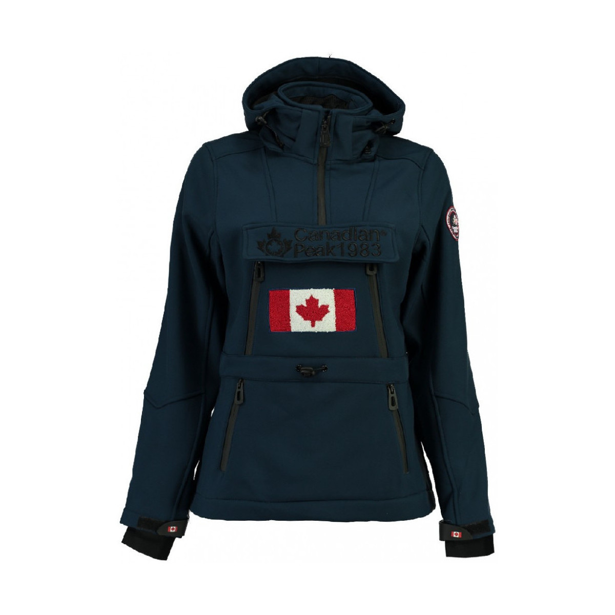 Vêtements Femme Vestes de survêtement Canadian Peak Veste Softshell Toka Marine