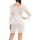 Vêtements Femme Robes Selmark Robe de plage manches trois-quarts crochet  Mare Blanc