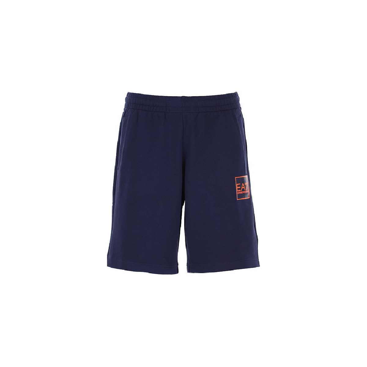 Vêtements Homme Shorts / Bermudas Emporio Armani EA7 Short homme EA7 bleu et orange 3LPS53 PJEQZ - XS Bleu