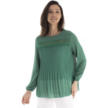 Vêtements Femme Chemises / Chemisiers Gerard Pasquier Chemisier regular CHEAN Vert