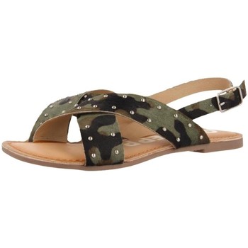 Chaussures Femme Sandales et Nu-pieds Gioseppo Sandale plate  Ref 56515 Camuflaje Vert