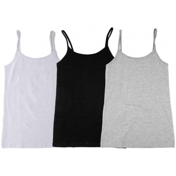 Vêtements Femme Débardeurs / T-shirts sans manche Torrente Bella Noir, Gris, Blanc