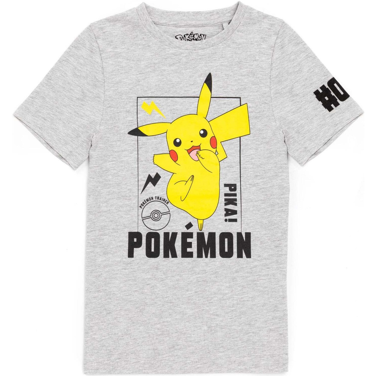 Vêtements Enfant T-shirts manches courtes Pokemon NS6661 Gris