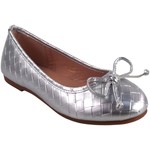 Chaussure fille  a3686 argent
