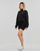 Vêtements Femme Sweats Vans LEFT CHEST HALF ZIP FLEECE BLACK