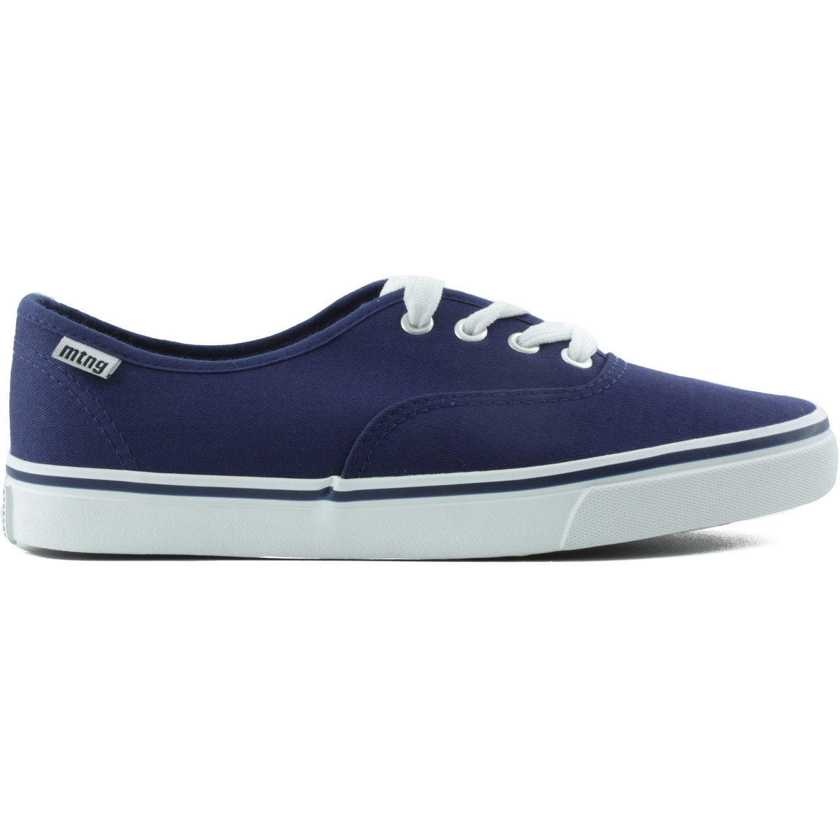 Chaussures Fille Baskets basses Mustang Old MUSTANG CANVAS Bleu