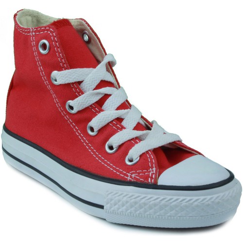 Chaussures Converse ALL STAR ROUGE - Chaussures Basket montante Enfant 34 