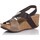 Chaussures Femme Sandales et Nu-pieds Interbios 8501 Marron