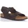 Chaussures Homme Sandales et Nu-pieds Interbios BASKETS  9567 Marron