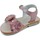 Chaussures Fille Sandales et Nu-pieds Oca Loca OCA APRP sandale en cuir verni ROSE