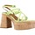 Chaussures Femme Sandales et Nu-pieds Angel Alarcon 22090 Vert