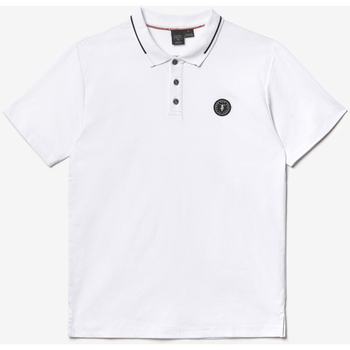 Vêtements Homme T-shirts & Polos Le Temps des Cerises Polo aron blanc Blanc