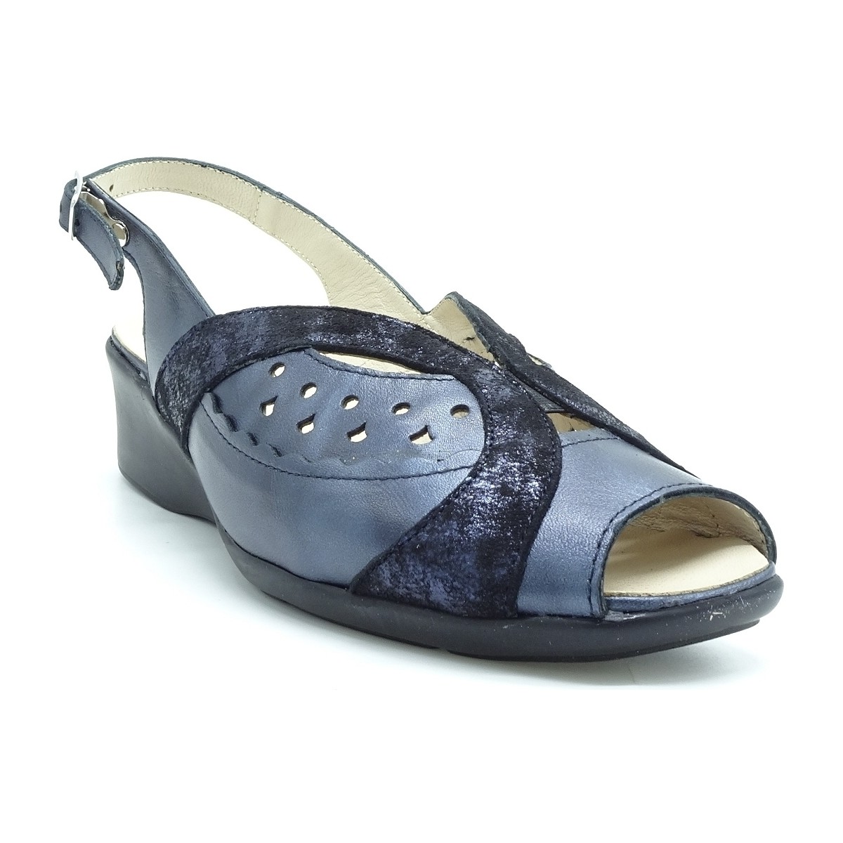 Chaussures Femme Sandales et Nu-pieds Geollamy CASSIS Bleu