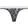 Sous-vêtements Femme Culottes & slips Calvin Hausschuhe Klein Jeans String  Ref 56577 Noir Noir