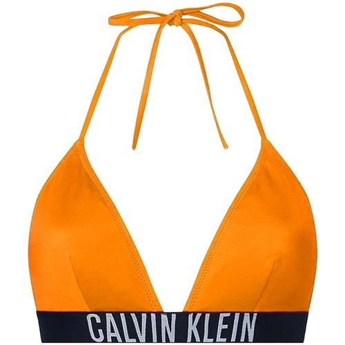 Vêtements Femme Maillots / Shorts de bain Calvin Klein Jeans skinny Haut de Bikini  Ref 56590 sea Vivid Orange Orange
