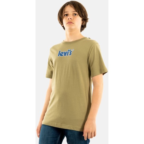 Vêtements Garçon T-shirts manches courtes Levi's 9ee539 Vert