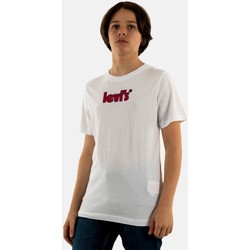 Vêtements Garçon T-shirts manches courtes Levi's 9ee539 blanc