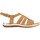Chaussures Femme Sandales et Nu-pieds Geox Sandale Cuir Vega D25R6D Marron