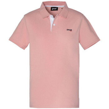 Vêtements Homme T-shirts & Polos Schott Polo Rose