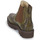 Chaussures Femme Boots Alera Leather Low Heel Sandals SELINA 29 Kaki