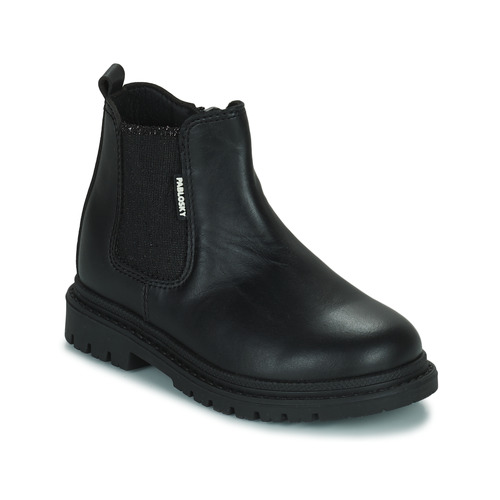 Chaussures Fille Boots Pablosky 414410 Noir
