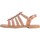 Chaussures Fille Sandales et Nu-pieds Les Tropéziennes par M Belarbi Sandale Cuir  Monzar 4325 Rose