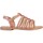 Chaussures Fille Sandales et Nu-pieds Les Tropéziennes par M Belarbi Sandale Cuir  Monzar 4325 Rose