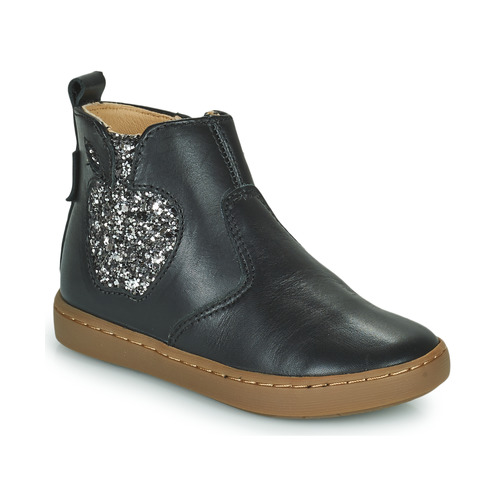 Chaussures Fille Boots Rapha Shoo Pom PLAY NEW APPLE Noir