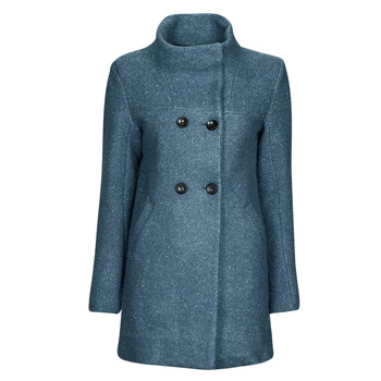 Vêtements Femme Manteaux Only ONLNEWSOPHIA WOOL COAT CC OTW Bleu