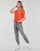 Vêtements Femme T-shirts manches courtes Only ONLKITA S/S LOGO TOP Orange