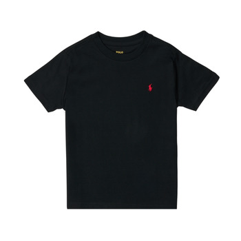 Vêtements Garçon T-shirts manches courtes Polo Ralph Lauren  Noir