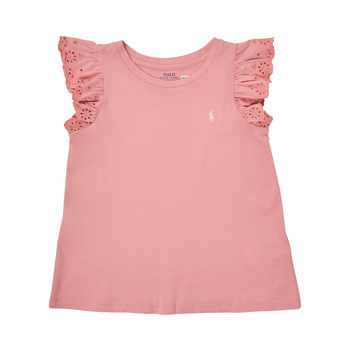 Vêtements Fille T-shirts manches courtes Polo Ralph Lauren 311869391001 Rose