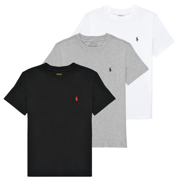 Vêtements Garçon T-shirts manches courtes white long sleeve polon 323884456002 Multicolore