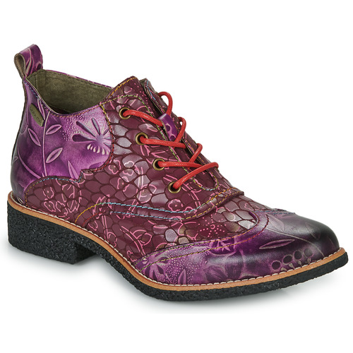shoes tommy hilfiger core leather lace up shoe fm0fm03035 natural cognac  gtu - Laura Vita COCRALIEO BOOTS Violet - 90 € - Labo-franceShops ! |  Chaussures Boot Femme 89, Livraison Gratuite