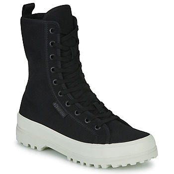 Chaussures Femme Boots Superga 2641 ALPINA HIGH Noir