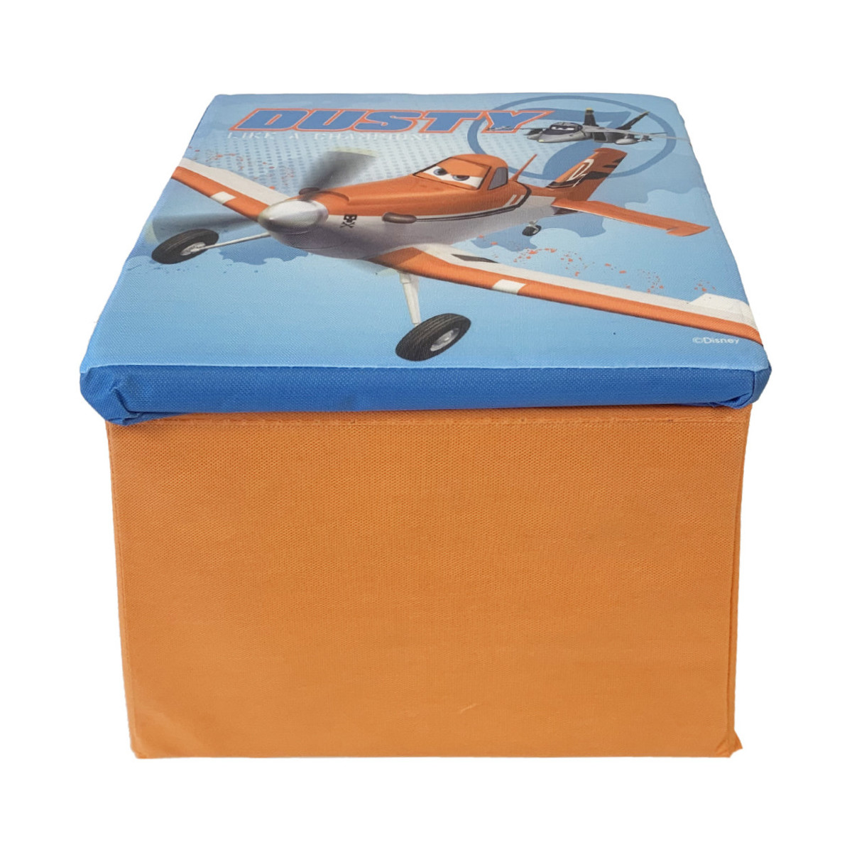 Maison & Déco Enfant Veuillez choisir votre genre Easy Licences Boite de rangement siège Planes Orange
