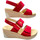 Chaussures Femme Sandales et Nu-pieds Mephisto MEPHGIULIAros Rouge