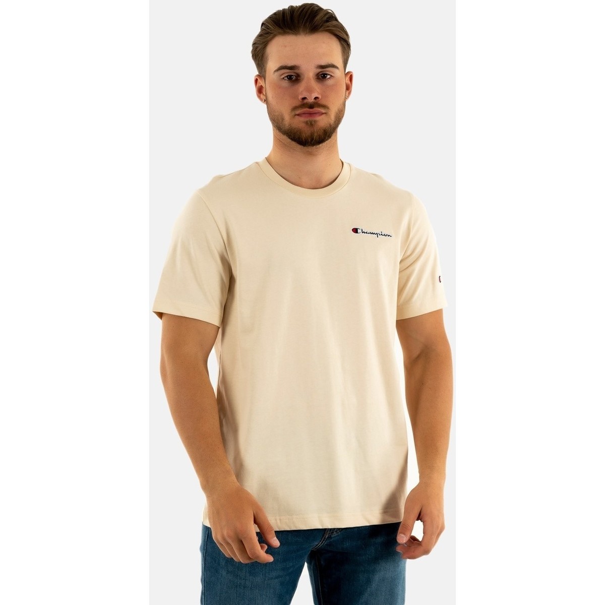 Vêtements Homme Penfield Mens Blue Hudson Script T-Shirt to your favourites 217813 Beige